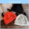 Acrylic Knit Hat For Men Women Winter Warmth Breathable Fashion Street Style