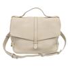 ACATE Welley Postman Bag Shoulder Bag in Natural Shrink Leather, Women's, Ivory Shoulder bag IvoryUsed