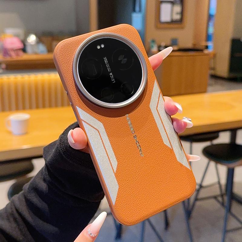 Для Xiaomi Mi 17 Ultra Чехол Роскошный Магнитный Чехол-крышка из ПУ Кожи MagSafe Защитная Задняя Крышка для Xiaomi Mi 17 15 14 Ultra