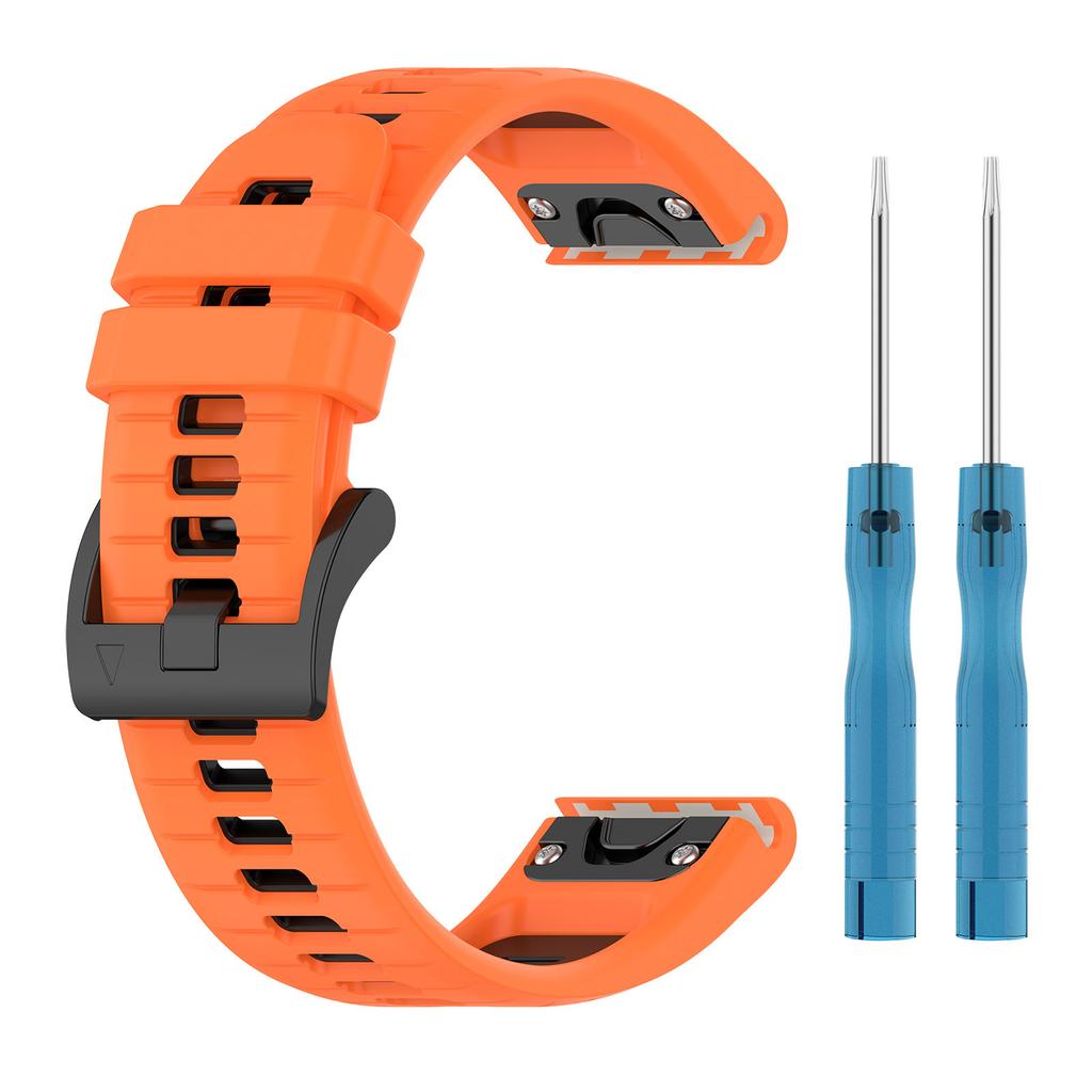 Силиконовый ремешок QuickFit 22 мм 26 мм для Garmin Fenix ​​7X 7 Pro 6 6X Epix Pro Gen 2 47 мм 51 мм 5 5X Plus Instinct 2X ремешок для часов
