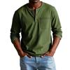 Men's Spring and Autumn Round Neck Long-sleeved T-shirt Slim-fit Breathable Pullover Casual Long-sleeved Bottoming Shirt-top