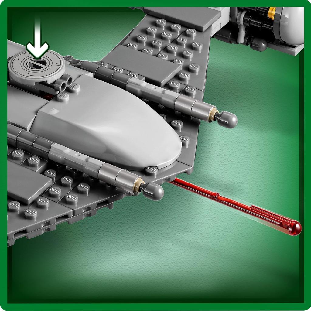LEGO Star Wars Mandalorian Starfighter Toy Игрушка Подарок на день рождения Блок Рождество Мальчики Девочки Дети 9 лет 10 лет 11 лет Начальная школа