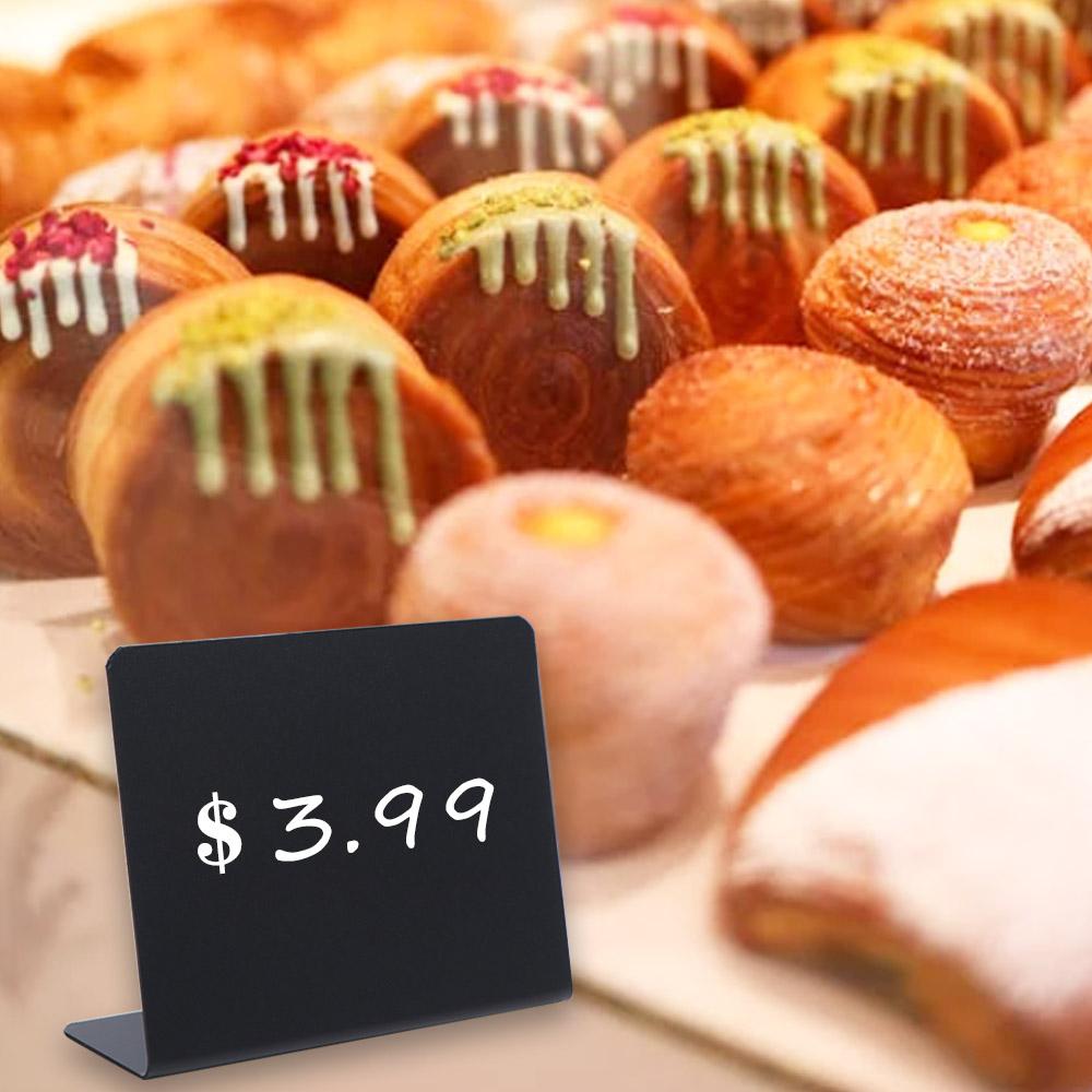Stand Store Shop Buffet Tags Small Blackboard Signs Chalkboard Message Board Mini Chalkboard