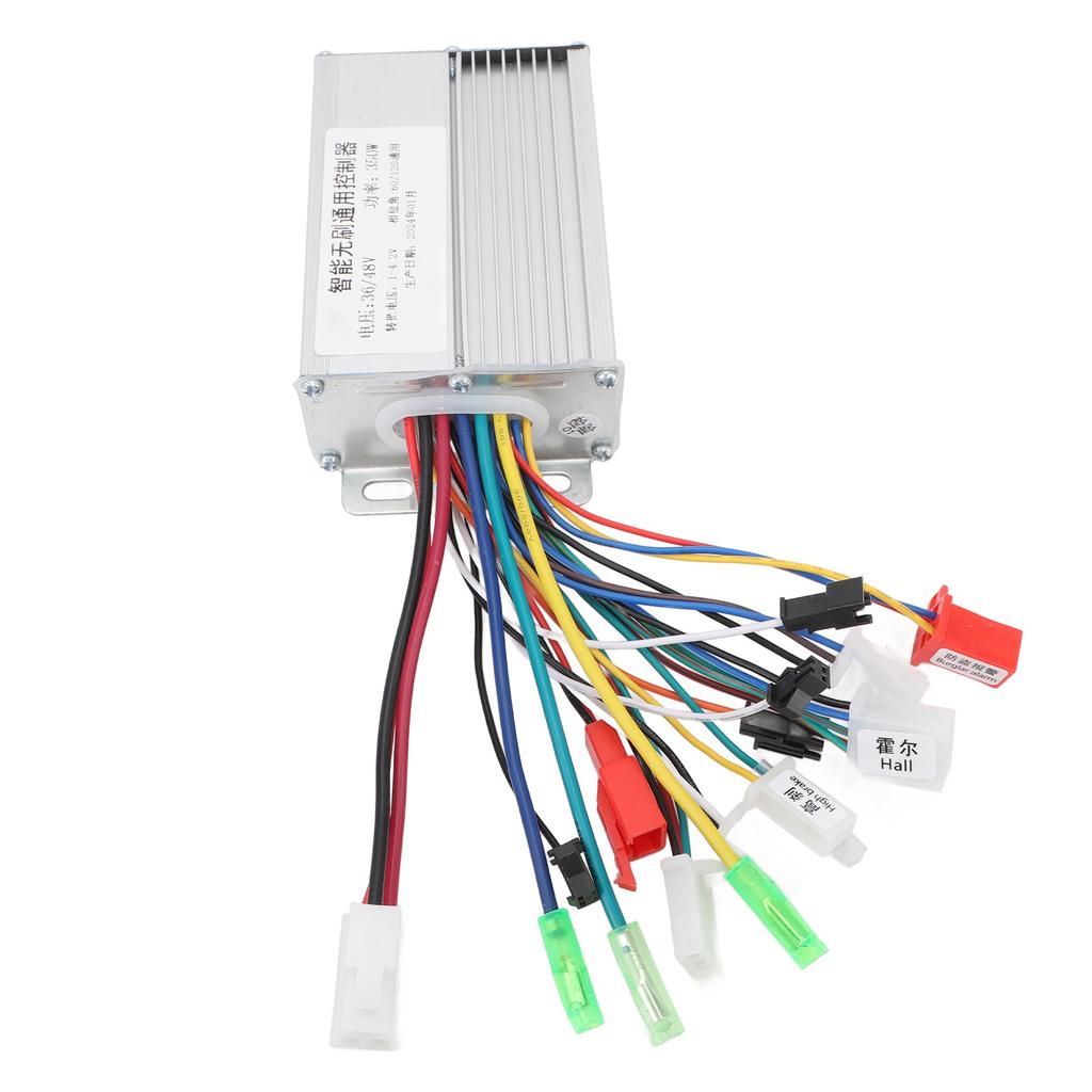 36 В 48 В 350 Вт Бесколлекторный контроллер Алюминиевый сплав Водонепроницаемый Контроллер бесколлекторного двигателя для электрического