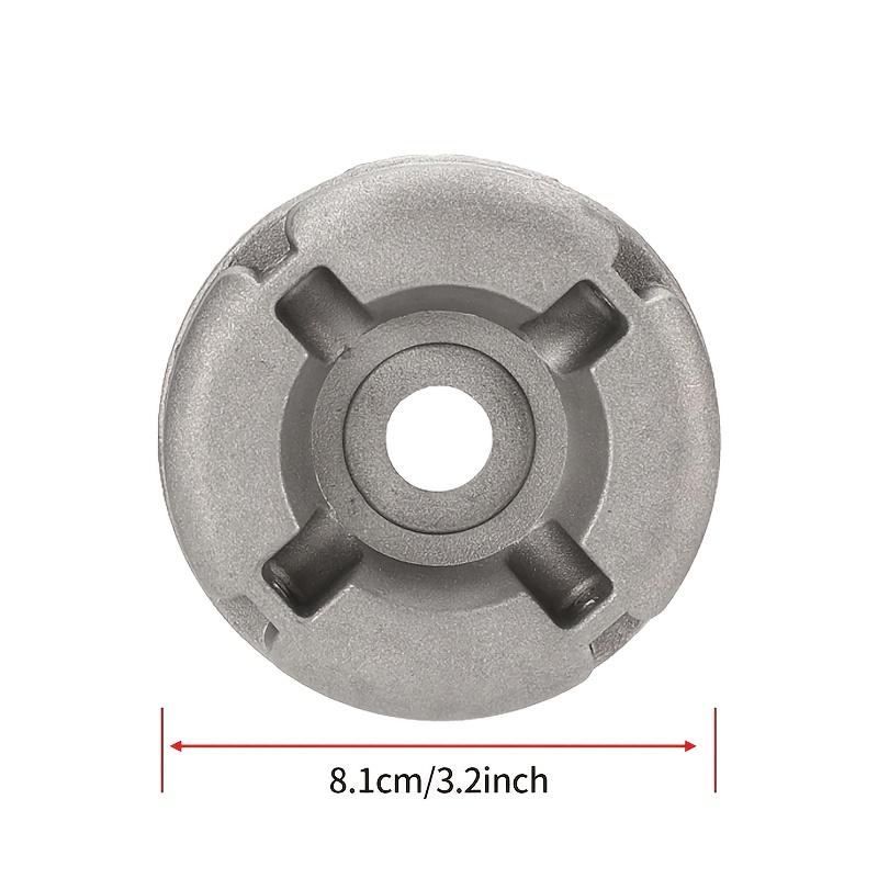 1 штука универсальная алюминиевая режущая головка для газонокосилки, оснащенная 8 штуками стального троса