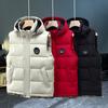 Autumn Winter Sleeveless Jackets Men Outerwear Fashion Thick Warm Plus Size Men's Vest Hooded