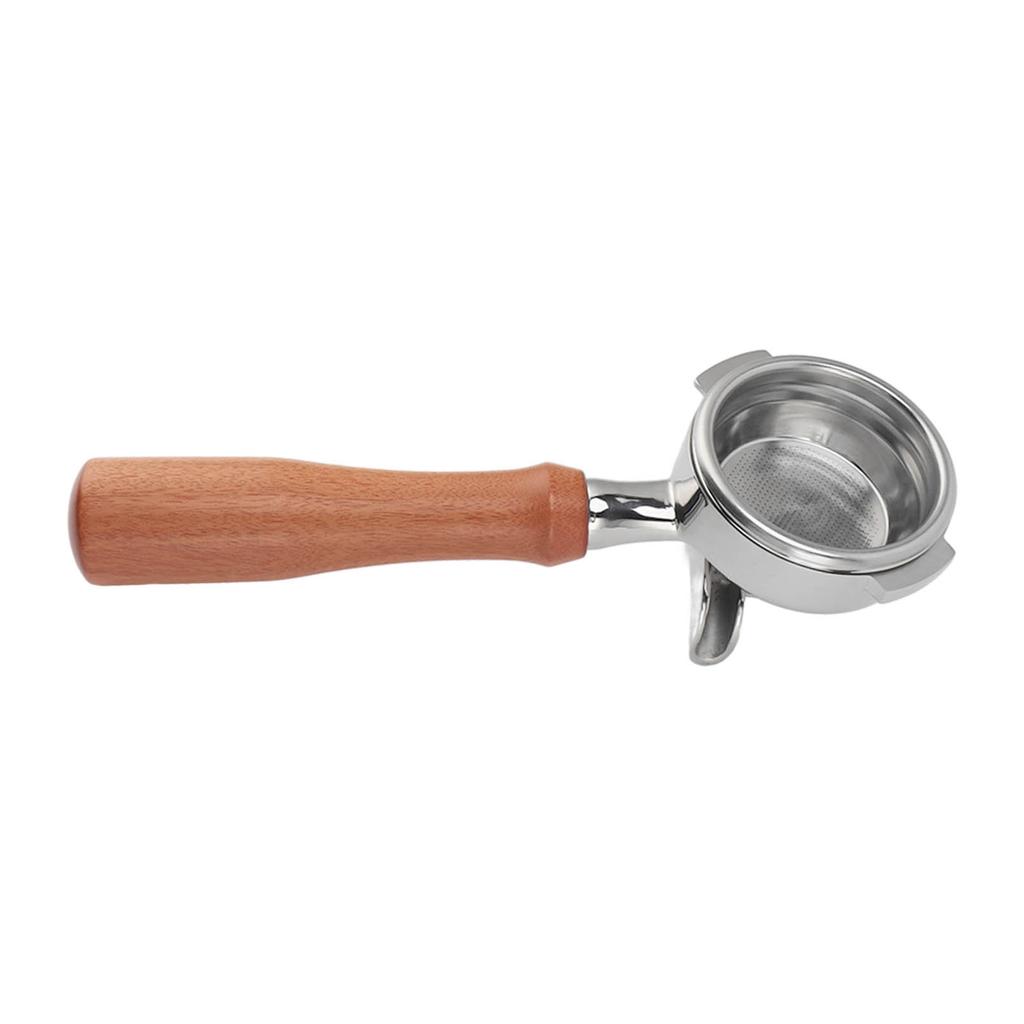 58 мм кофейный фильтр из нержавеющей стали с 2 ушками, съемный держатель фильтра, портафильтр с деревянными держателями