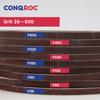 30 Pieces 9x533mm Sanding Belts Aluminum Oxide Abrasive Belts P36~600