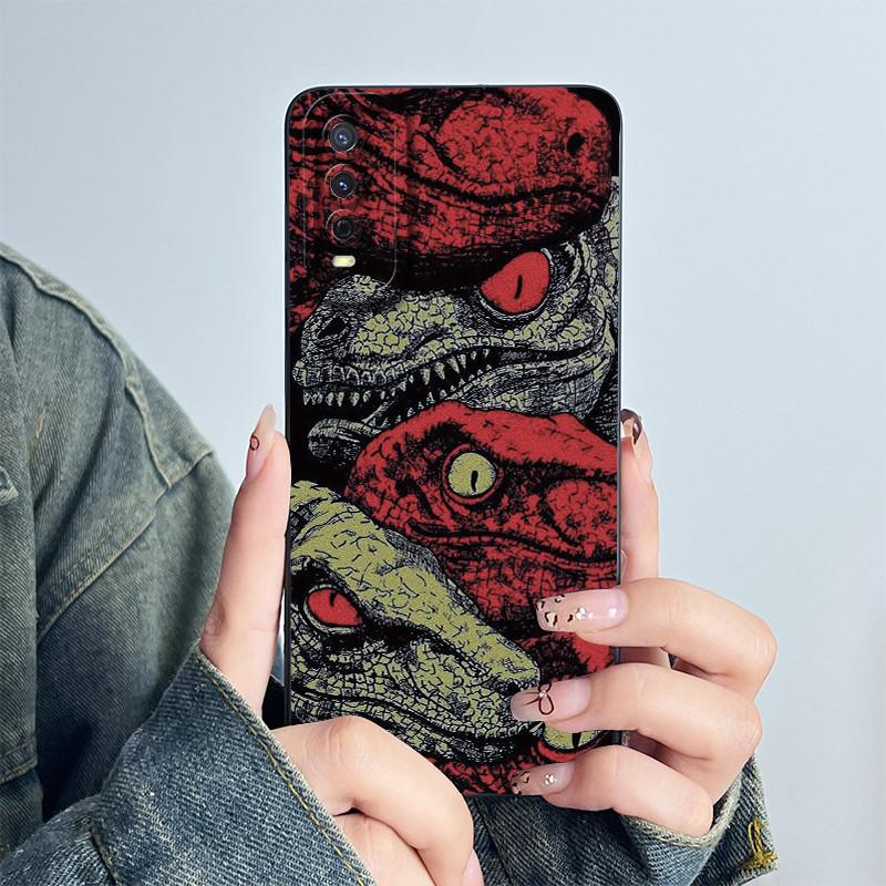 Funda For Vivo Y20i Y20 Y20A Y20T Y20S Y20G Phone Case Capa Soft Silicone Sweet Fashion Lovely Flower Panda Printed Cover Coque
