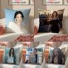 Han So Star Hee Pillowcase, Soft and Comfortable, Sofa Cushion Cover, Suitable for All Kinds of Rooms and Places