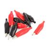 10Pcs 28Mm Alligator Clips With Shell Alligator Clips Small Battery Power Clips Test Clips Small Metal Clamp