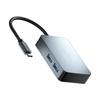 Док-станция 5-в-1 USB3.0 HUB TypeC Converter 5-в-1 Dock PD100W USB3.0 для ноутбуков планшетов телефонов