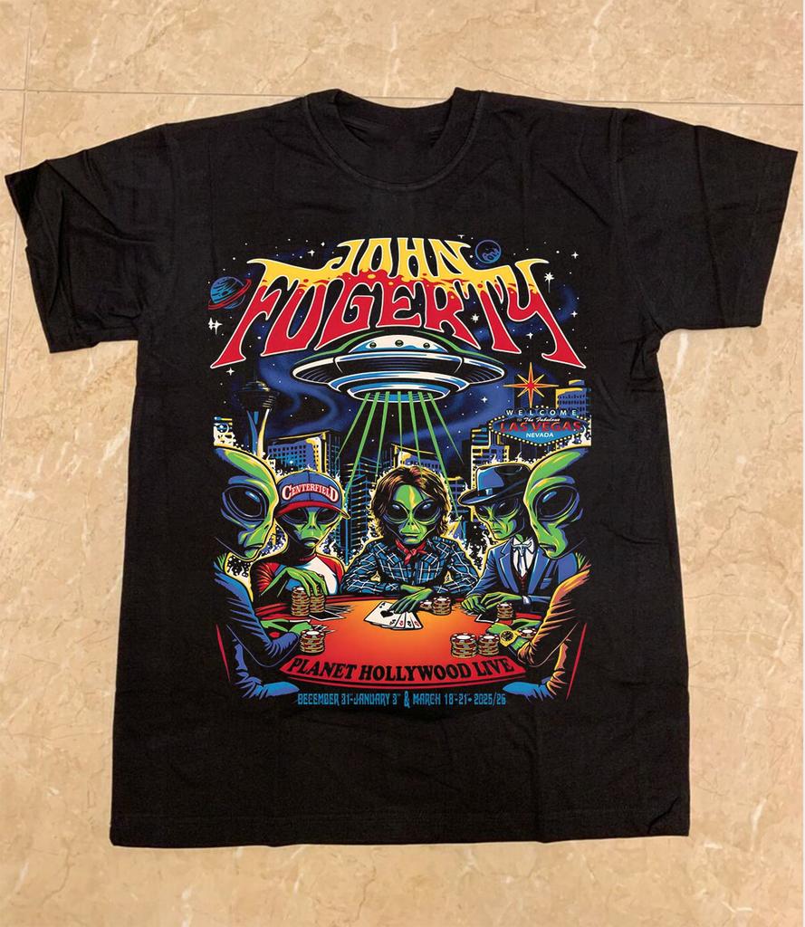Rare John Fogerty Tour Gift For Fan T-shirt Full Size S-5XL TU1710