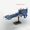MOC-168430 Модель космического линкора: Мелкие строительные блоки, соединяющаяся игрушка для детей.
