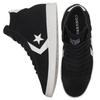 Converse Cons Pro Leather Classic Versatile Casual Non-slip Wear-resistant High-top Skate Shoes Unisex Pure Black