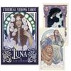 LANG Tarot Cards Visions Luna Edition with Japanese Instructions and Special Hard Popular with Ethereal Visions Luna Edition Tarot Reading [Ethereal