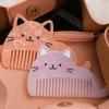 Cat Shaped Makeup Comb Wide Toothed Hairdressing Comb Portable Acetate Comb  Barber Shop Salon