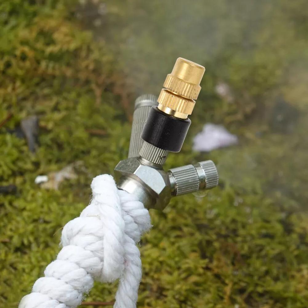 10/50 ШТ. Садовые ирригационные дождеватели 4/7 Труба Регулируемая головка-капельница для воды Дождеватель Головка потока Садовая система полива ирригации