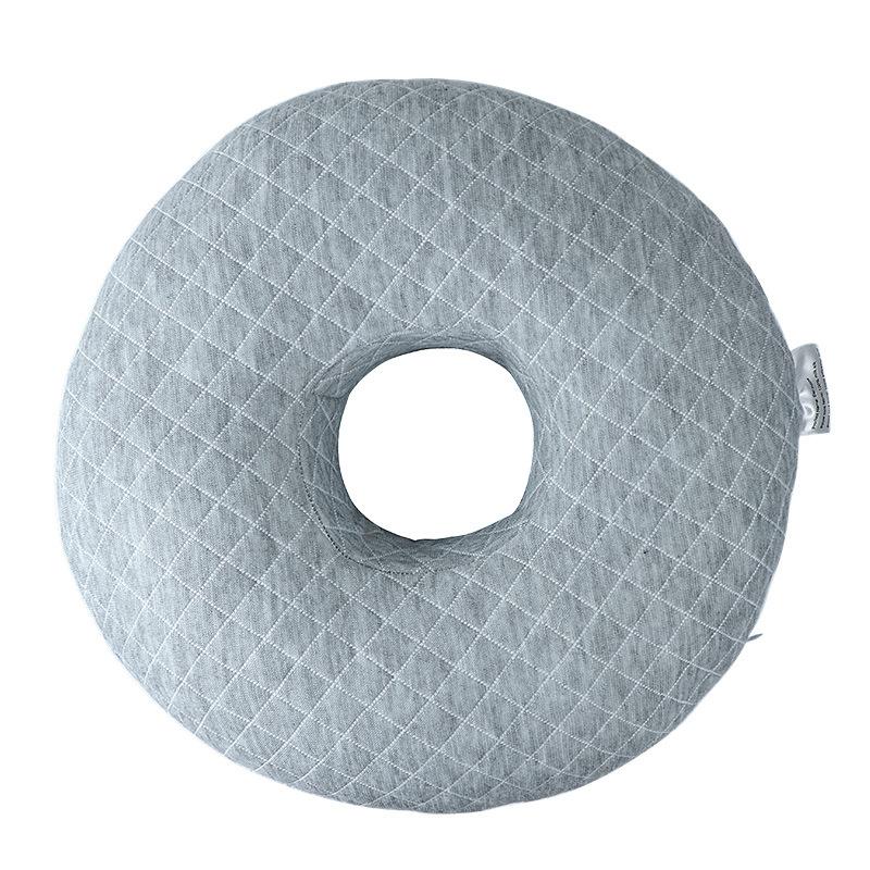 Подушка для пирсинга уха с хлопковым наполнителем, дышащая эргономичная подушка с отверстием для уха, портативная удобная подушка для сережек