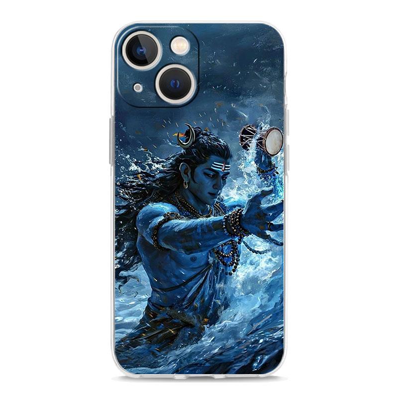 Чехол для телефона iPhone 16 Чехлы iPhone 15 12 13 14 16 Pro Max X XR XS Max 15 Plus iPhone11 Чехол Лорд Шива Бог Будда Индия