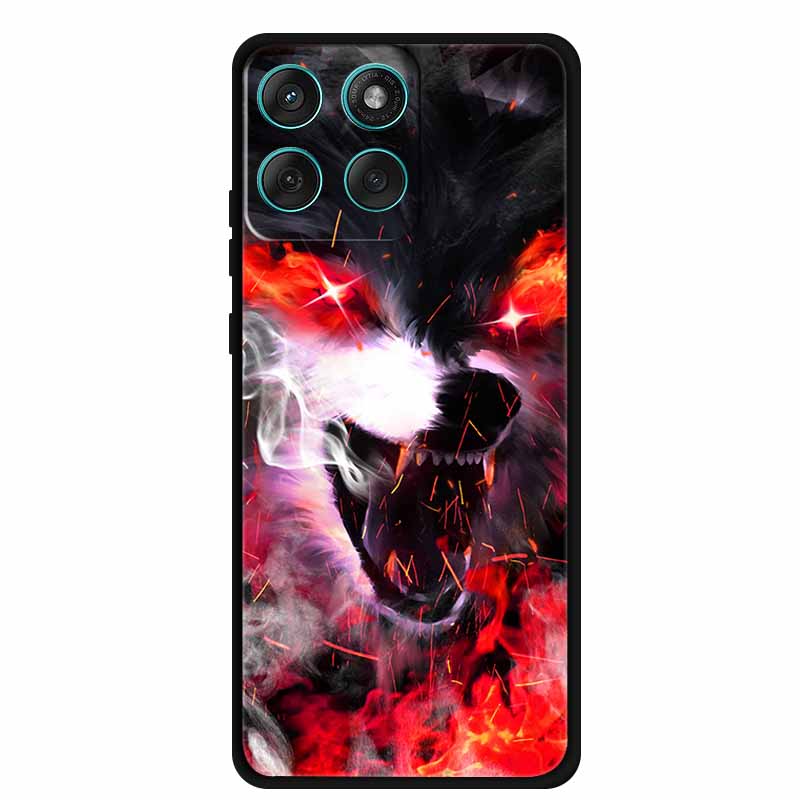 For Motorola Edge 60 Fusion Case XT2503-4 Wolf Lion Soft TPU Silicone Phone Cover for Motorola Edge 60 Fusion Case Fundas Coque