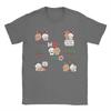 Vintage T Shirt DuDu Bear and BuBu Panda Merry Christmas Pack! Cotton T-Shirts  Hipster Tshirt for Men Summer Short Sleeve Tees