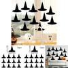 Halloween Witch Hat Paper Party Streamers For Scene Decoration 12 Pack