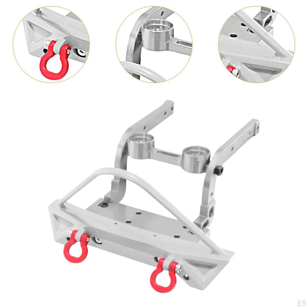 RC Car Front Bar Aluminium Alloy Part for H12Y H12Y+ 1/12 Model Replacement