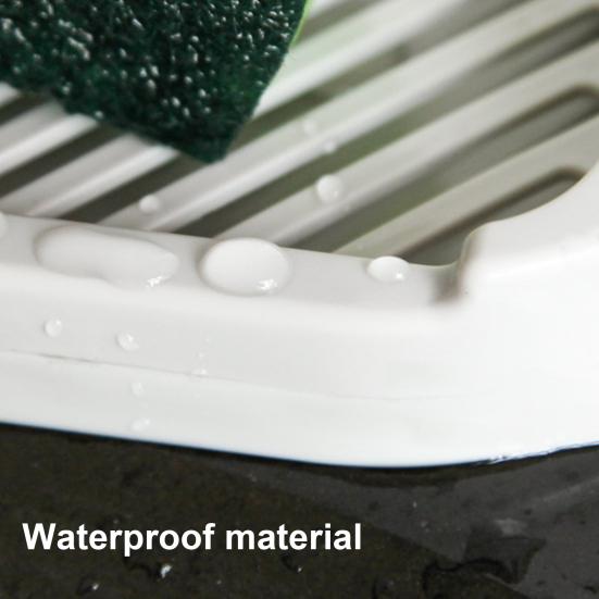 Пластиковая стойка для хранения со съемным основанием, гладкие края, 2 полюса, выход для воды