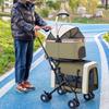 JZOOOZ Pet Separate Design with 4 Rotating Front and Rear Wheel Easy To and Detachable for Compact Convenient for and Nursing Stroller, Type,