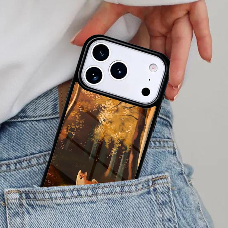 Чехол для телефона с изображением собаки Сиба-ину для iPhone 16e 15 14 13 12 17 Pro Max Plus Air 17pro Чехол Coque