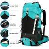60L Waterproof Hiking Backpack Camping Travel Daypack with Rain Cover for Camping Hiking Travel