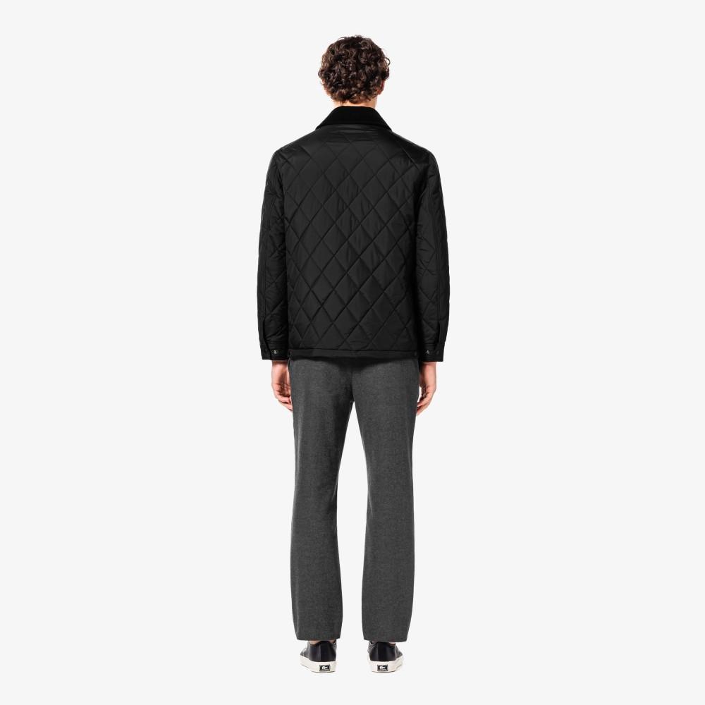 [Lacoste] Men's Wool-Like Herringbone Slacks HH632E-55N050