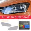 Для Volkswagen VW POLO 2015 Автомобильный Внешний Фонарь Фары Защитная Пленка от Царапин на Переднюю Фару TPU Защитная Пленка Чехол Аксессуары Наклейка