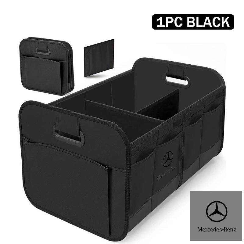 AABGW1 Car Logo Foldable Storage Box Waterproof Multifunctional Storage Trunk Tool Bag For Benz AMG Exclusive W204 W222 W205 W203 W213