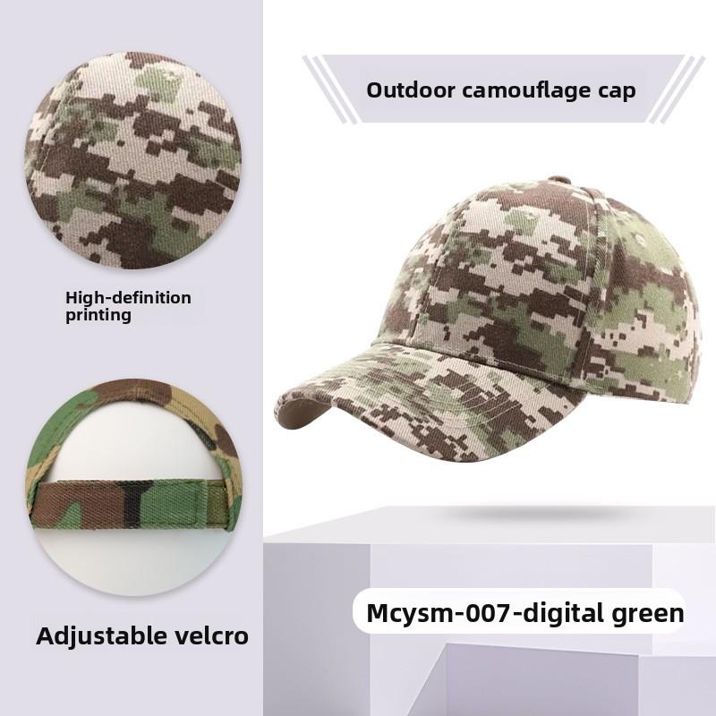 Luya Fishing Baseball Cap Breathable Quick Drying Cap Camouflage Digital Printing Outdoor Shade Mountaineering Sun Protection Cap