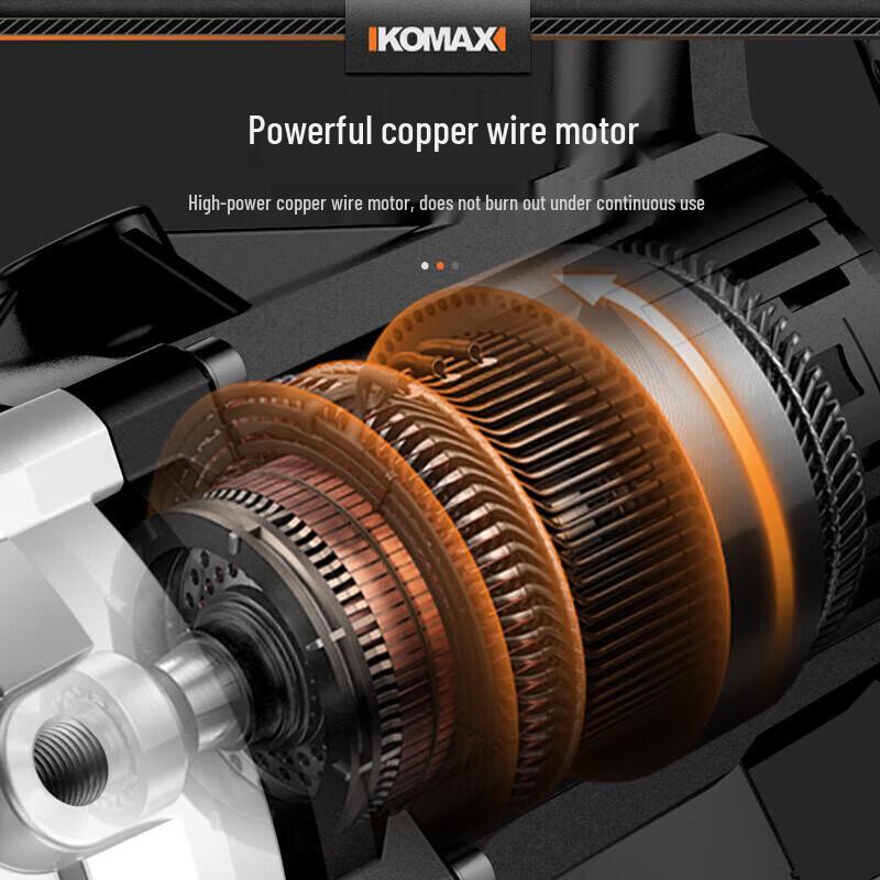 Электрический миксер-дрель Komax Heavy-Duty, 6 скоростей, штепсель CN (адаптер в комплекте)