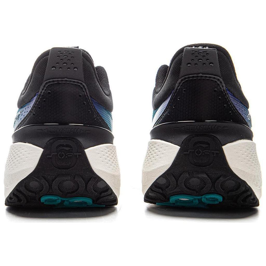 New LiNing SOFT PLUS Cushioned Anti Slip And Wear Resistant Lightweight Low Top Casual Shoes Men's Black White Green AGLV003-3