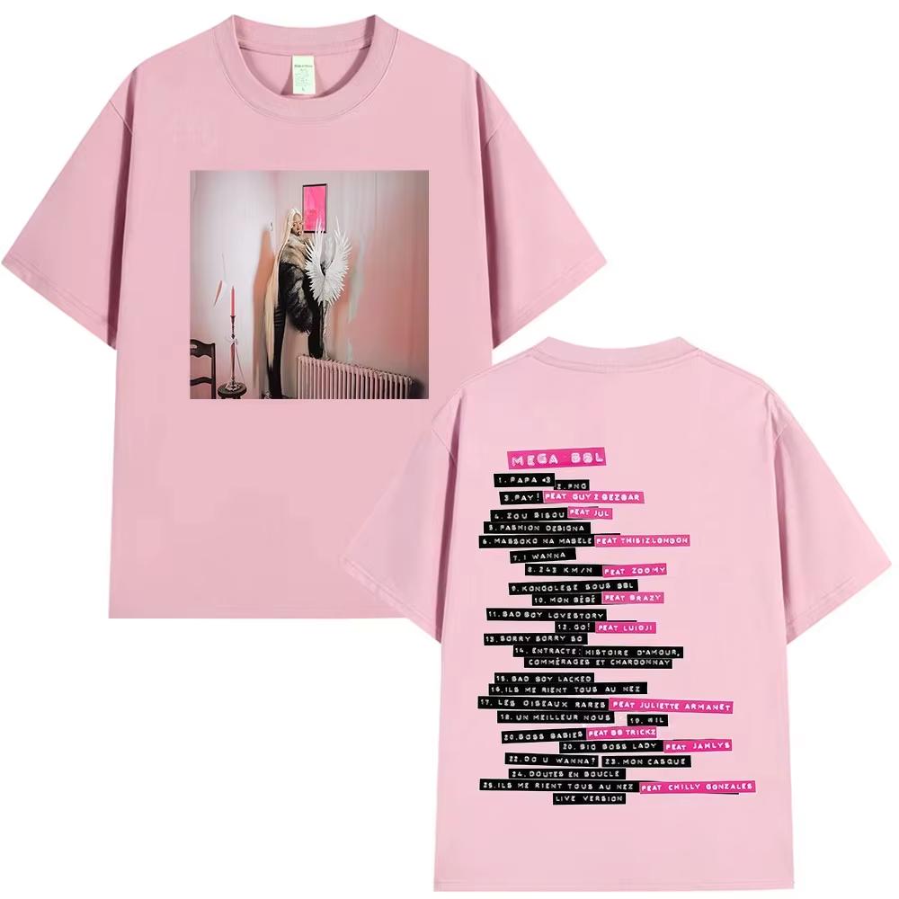2026 New Rapper Theodora Mega Bbl Album Graphics Music Tshirt Unisex Summer Hip Hop Unisex Short Sleeve Shirt Fan Gifts Unisex