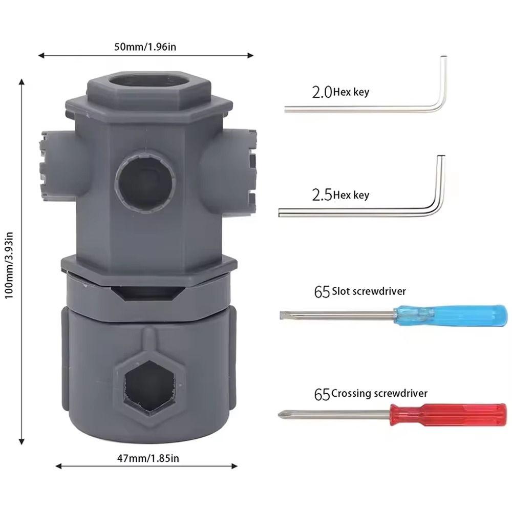 Universal Faucet Wrench Faucet Repair Tool for Faucet Repair in Kitchen and Bathroom