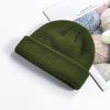 Elastic Vintage Dome Hat Brimless Bonnet Beanies Hip-Hop Knitted Cap  for Boy Girls