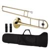 Bb тенор тромбон для начинающих студентов инструмент тромбон с латунным покрытием Bb тенор слайд тромбон