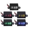 Mini Digital for DC Voltmeter 0.28 Inch Two-Wire 3.5V-30V Digital for DC Waterproof Dustproof & Drop Resistant Voltmeter