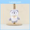 Lovely Khaki Shiba Inu Plush Doll Keychain Charming Dog Accessory For Everyday Use