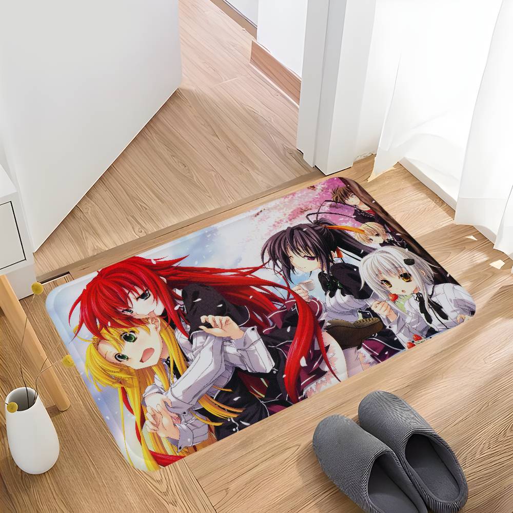 Аниме High School DxD Входной коврик в скандинавском стиле для дома, коврик для ванной-туалета, коврик для декора спальни, отеля