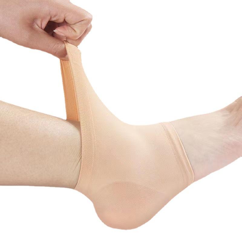 1 Pair of Heel Protector Sole Heel Socks Silicone Anti-crack Moisturizing Insoles Foot Care Socks