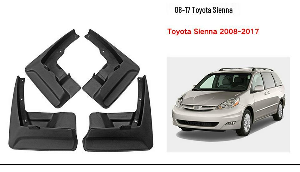 Кожаные брызговики для автомобилей Toyota Tundra, Venza, Sienna, Alphard, Frees и AVANZA.