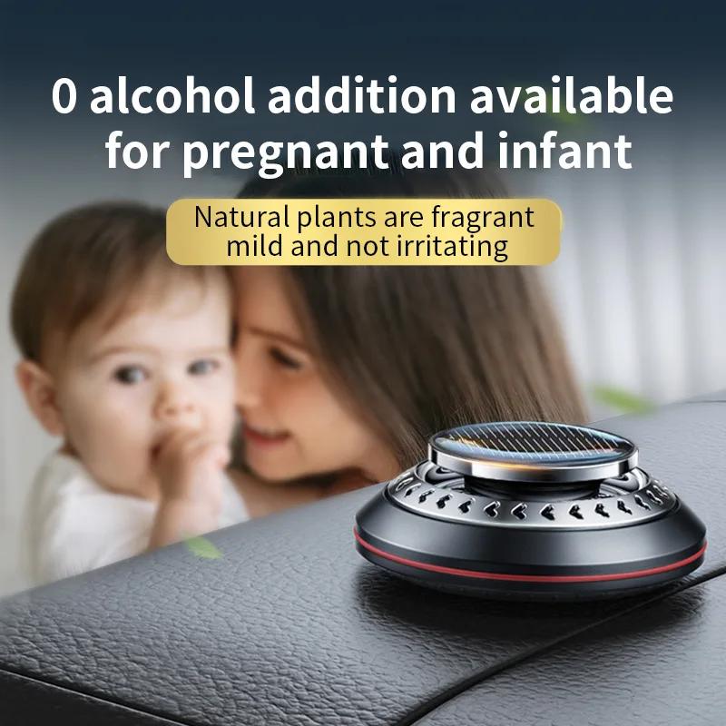 Солнечный автомобильный диффузор духов украшения стойкие ароматные автомобильные освежители воздуха микроволновый молекулярный инструмент сенсорный освежитель