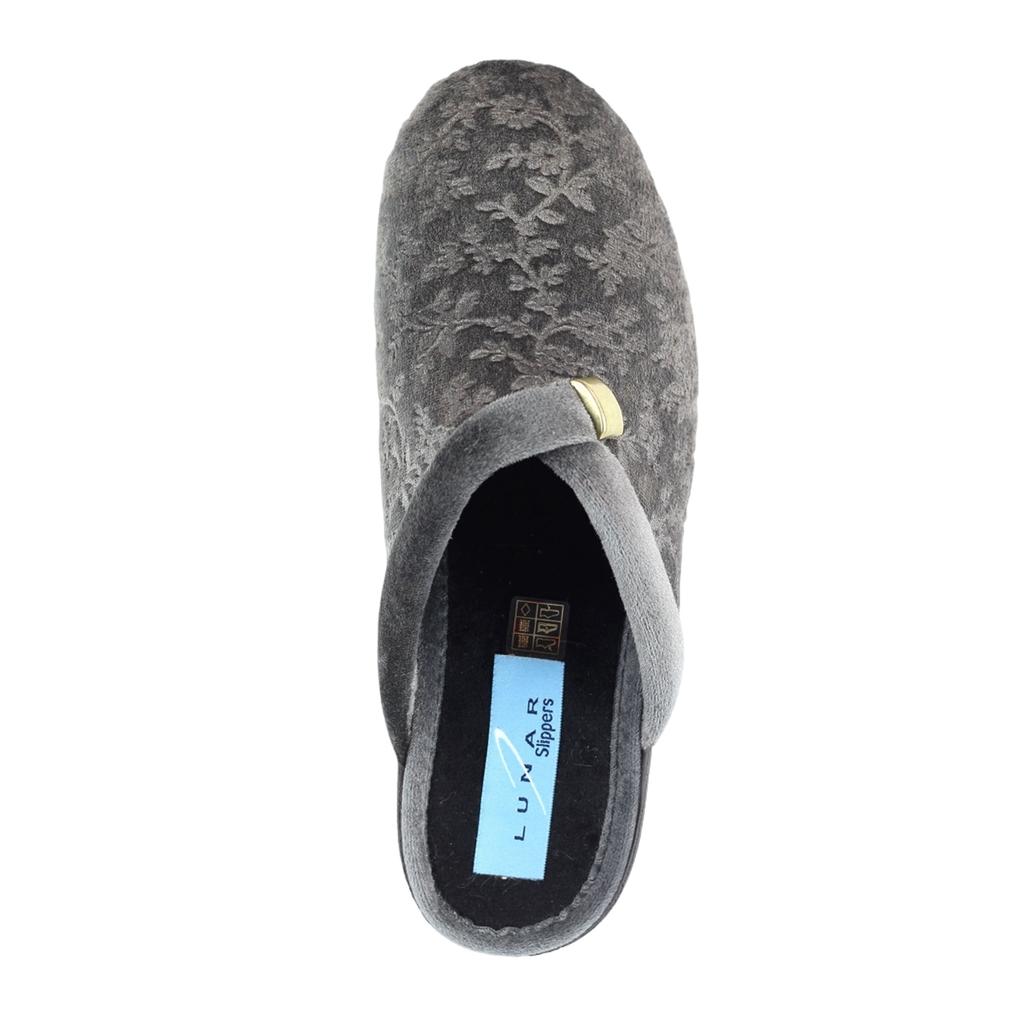 Lunar Womens/Ladies Amaretto Mule Slippers