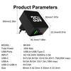 2 Ports Mini 35W GaN USB Type C Charger QC3.0 Portable Fast Charging For 14 Pro 13 Samsung KR/EU/US/UK Plug